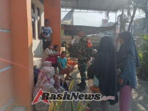Babinsa Aktif Sambangi Warga, Ciptakan Rasa Aman di Ende Timur