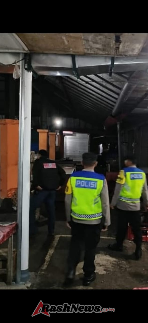 Antisipasi Gangguan Kamtibmas Polsek Penebel  Patroli Malam Hari