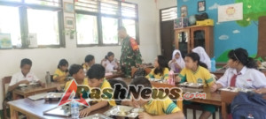 SD Inpres NBS Sajikan Makan Bergizi Untuk 370 Murid