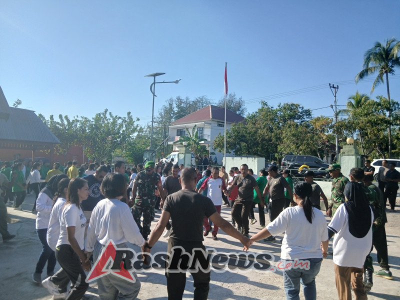 Camat Fatuleu: Olahraga Bersama Yang Digelar Koramil 02/Camplong Bukti Sinergi Semakin Kuat