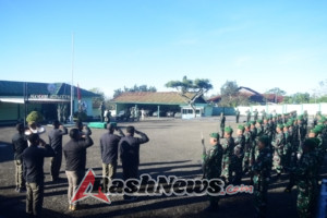 Upacara Bendera 17 Agustus, Dandim 1621/TTS Bacakan Amanat Kasad