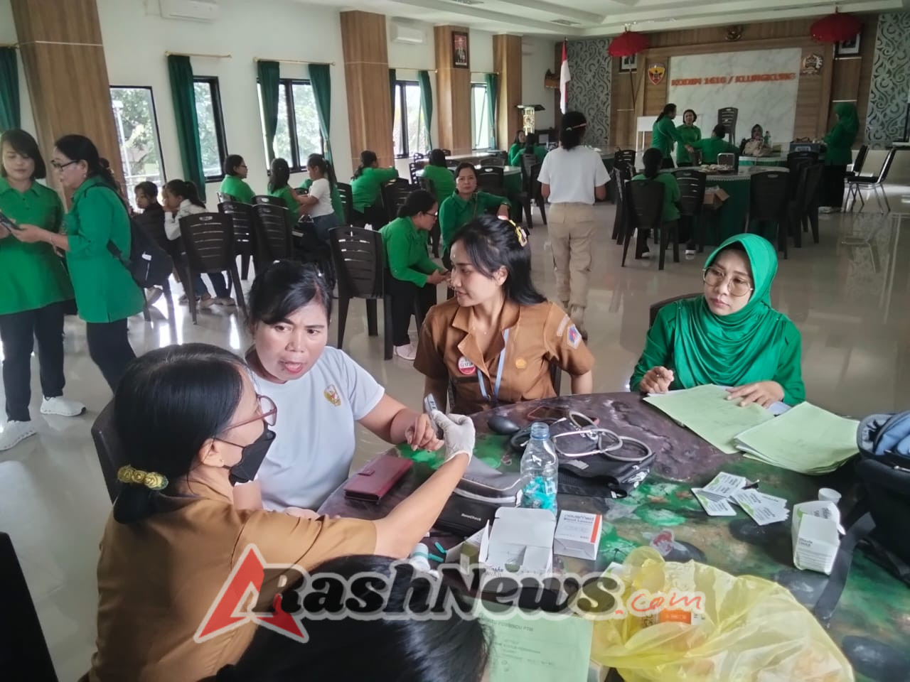 Dandim Klungkung Tingkatkan Kesehatan dan Cegah Penyakit Tidak Menular Melalui Posbindu