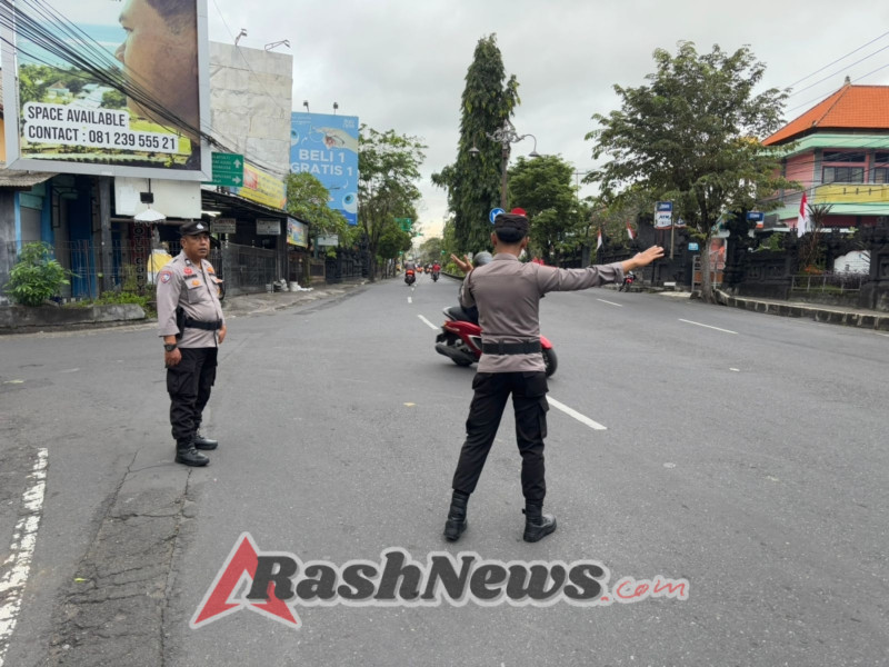 SatBinmas laksanakan Strong Point Pagi sebagai salah satu bentuk pelayanan polri terhadap masyarakat