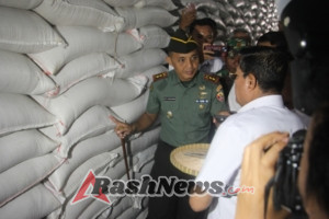 Komandan Kodim 1615/Lotim Hadiri Peluncuran Penyaluran Bantuan Pangan Juni–Juli 2025