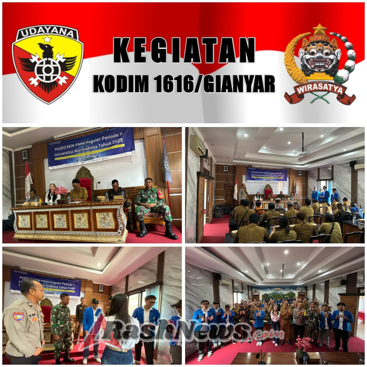 Babinsa Koramil 1616-07/Payangan Dorong Sinergi Mahasiswa dan Desa Lewat KKN PMM