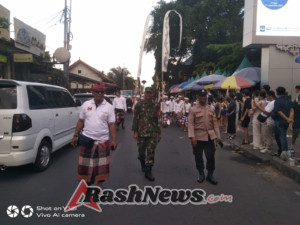 Babinsa Koramil Ubud Hadir Aktif dalam Pelayanan dan Pengamanan Tradisi Adat Bali