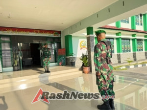 Kolaborasi Kodim 1629/SBD dan SPPI dalam Upacara Bendera Hari Senin