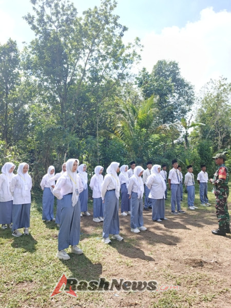 Bina Karakter Siswa Baru, Babinsa: Disiplin adalah fondasi utama dalam meraih cita-cita