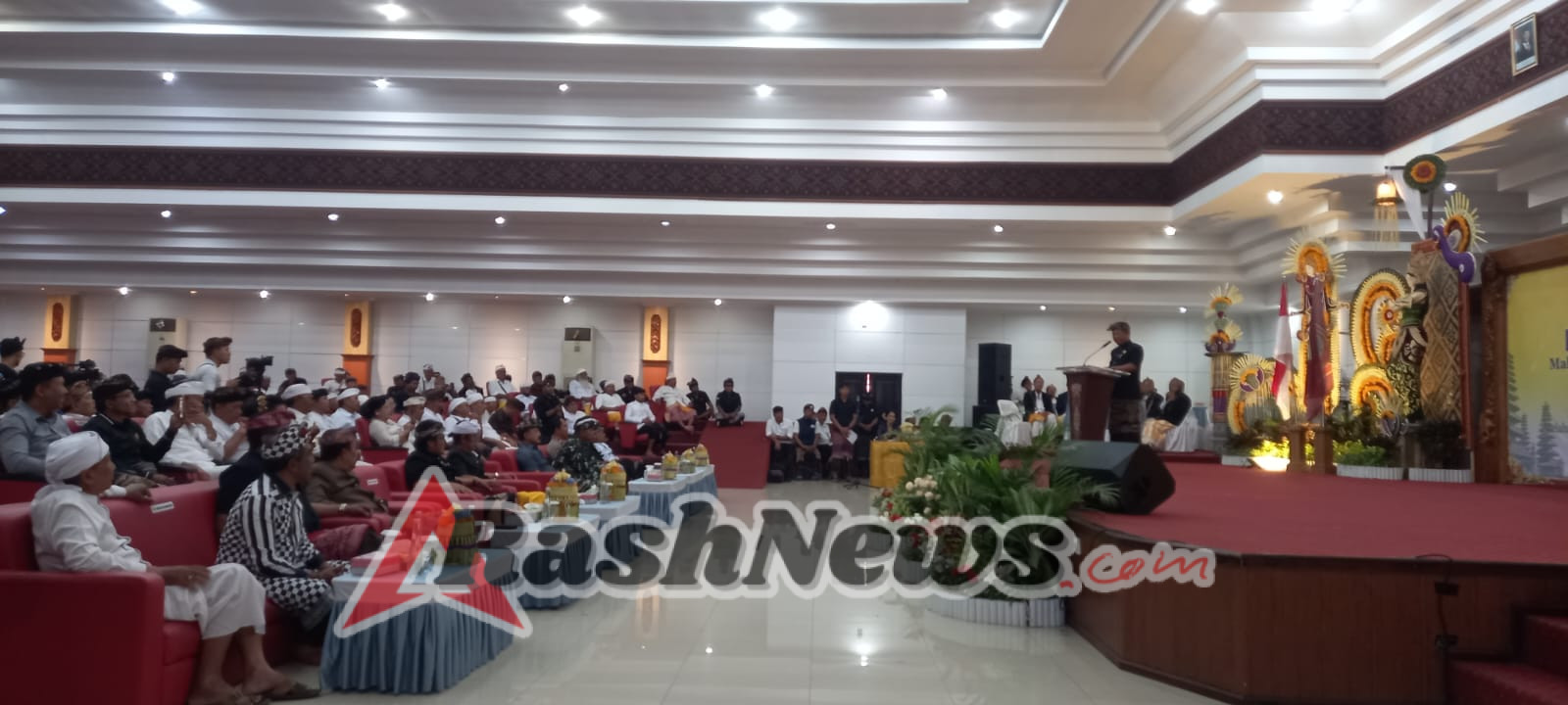 Dandim 1623/Karangasem Hadiri Pemilihan Pengurus Lokasabha Madya VII MGPSSR Karangasem