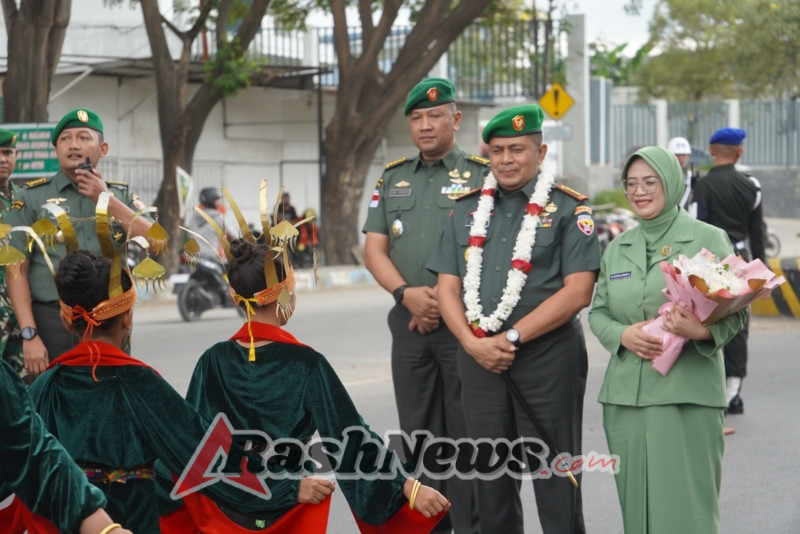 Serah Terima Kepemimpinan, Kolonel Inf. Hendro Cahyono Disambut Hangat di Makorem 161/Wira Sakti Kupang