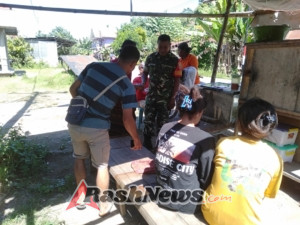 Tingkatkan Keamanan Wilayah, Babinsa Rukuramba Rutin Laksanakan Monitoring dan Komsos