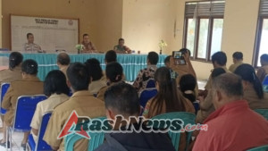 Babinsa Koramil 02/Walakaka Hadiri Rapat Koordinasi Persiapan HUT RI ke-80 di Wanukaka