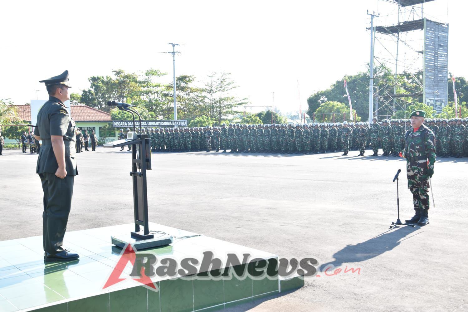 Momentum Sakral Pembentukan Prajurit Muda: Dandim Buleleng Hadiri Pembukaan Pendidikan Tamtama