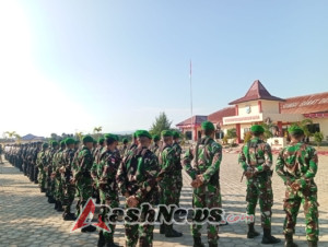 Apel Pasukan Kodim 1629/SBD Awali Operasi Patuh Turangga Tahun 2025 dengan Soliditas