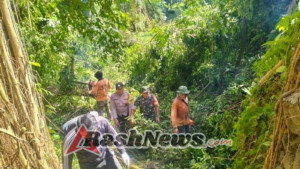 Babinsa Koramil 1616-04/Blahbatuh Aktif Dukung Mitigasi Bencana Lewat Aksi Nyata di Desa