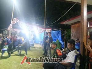 Babinsa Koramil 1602-01/Ende Amankan Turnamen Bola Voli Imapare Cup VIII di Jegharangga