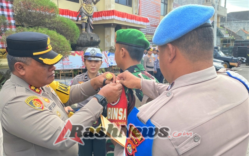 Apel Gabungan Gelar Pasukan Ops Patuh Agung 2025 Cipta Kondisi Mewujudkan Keselamatan Lalu Lintas