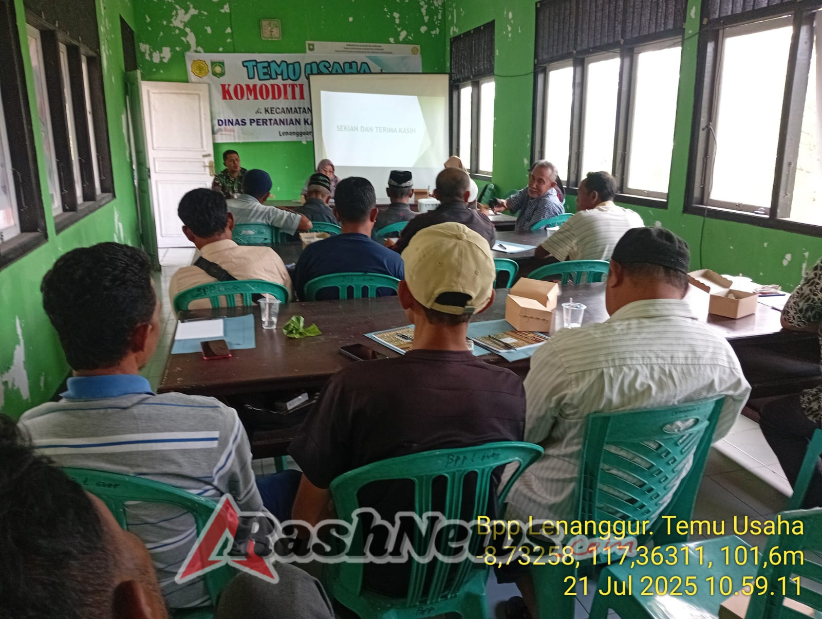 Babinsa Hadiri Temu Usaha Komoditi Pertanian, Koramil 03/Ropang Tegaskan Dukungan Penuh