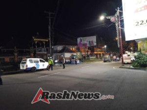SATGAS PREVENTIF POLRES BANGLI GELAR PATROLI MALAM OPERASI PATUH AGUNG 2025 DI JALAN RAYA MERDEKA
