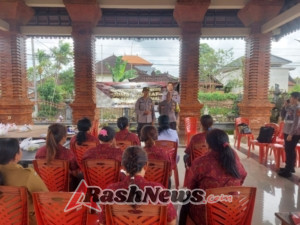 Jumat Curhat, Polsek Abiansemal Dengarkan Aspirasi Kader Posyandu Di Wilayahnya