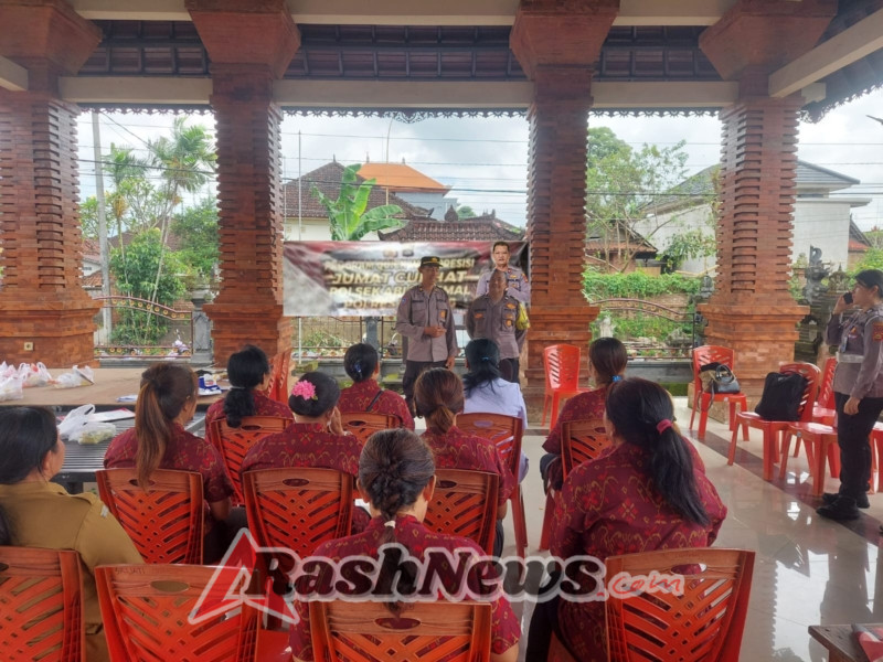 Jumat Curhat, Polsek Abiansemal Dengarkan Aspirasi Kader Posyandu Di Wilayahnya