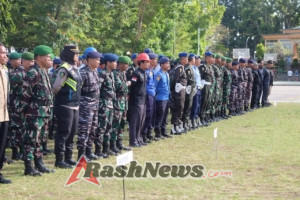 Danrem 162/WB Pimpin Apel Pengamanan Kunjungan Wapres RI