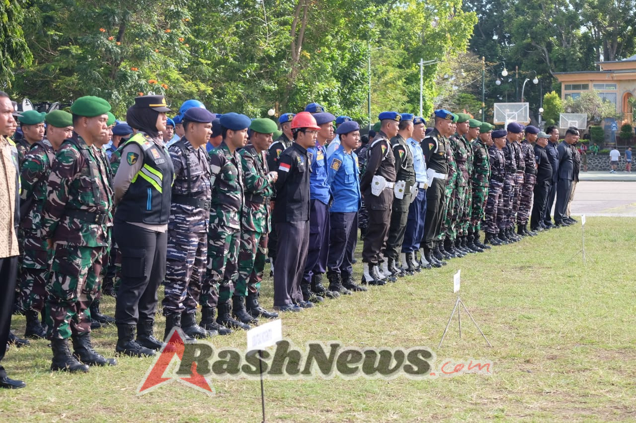 Danrem 162/WB Pimpin Apel Pengamanan Kunjungan Wapres RI
