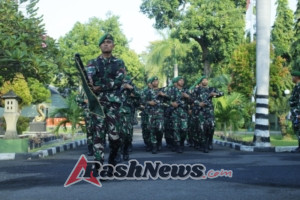 Danyonif 742/SWY Tekankan Disiplin dan Loyalitas Prajurit Lewat Jam Komandan