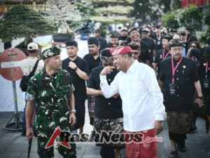 Dandim Gianyar Bersama Forkopimda Hadiri Pembukaan ASPAC, Wujud Sinergi Jaga Stabilitas dan Promosi Budaya