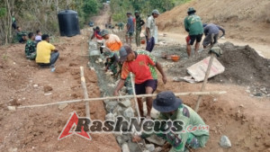 Sasaran Fisik Utama dan Tambahan Pada Program TMMD 125 Kodim Belu Alami Peningkatan