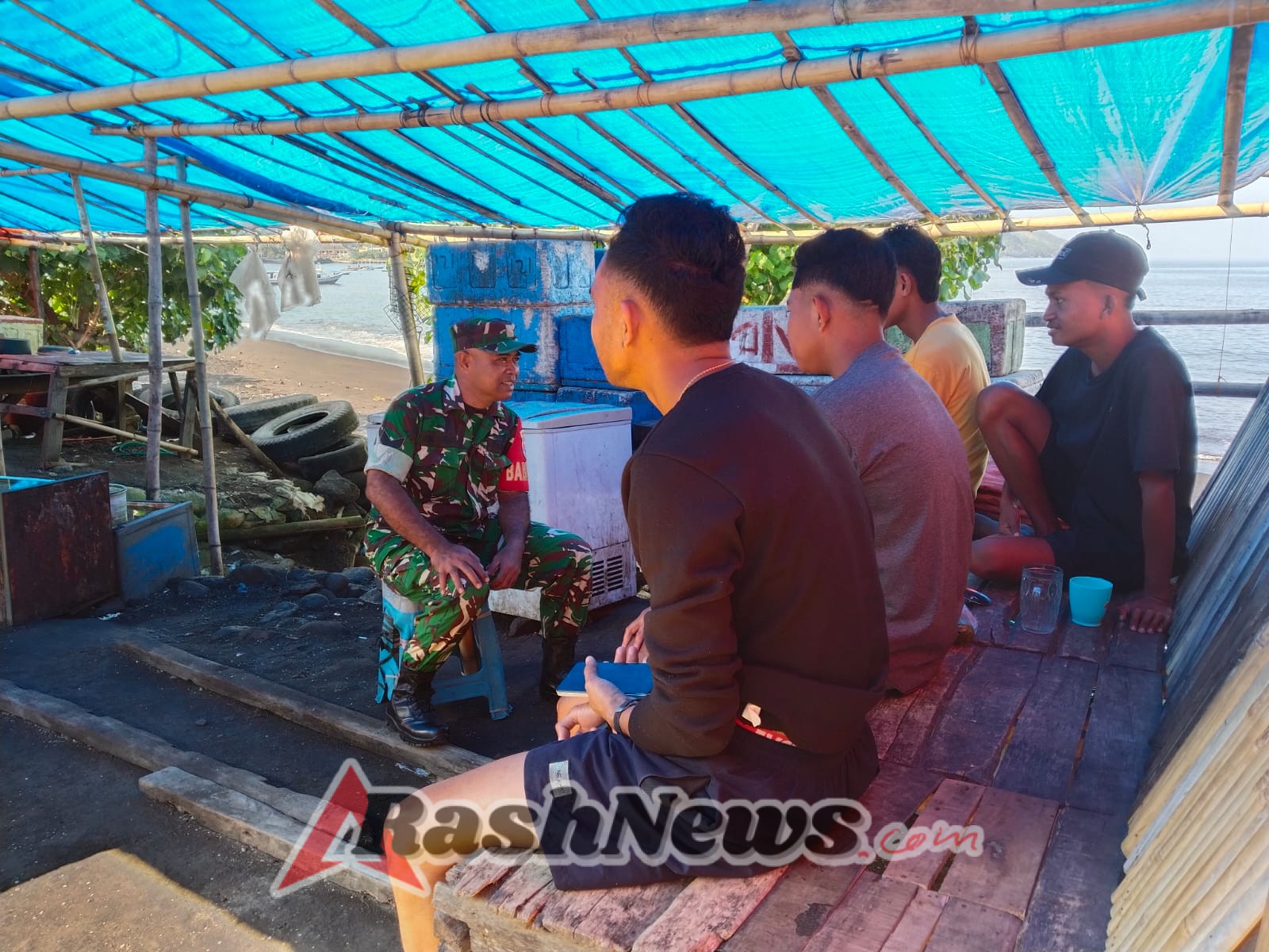 Kehadiran Babinsa di Tengah Masyarakat Ende Ciptakan Rasa Aman dan Nyaman