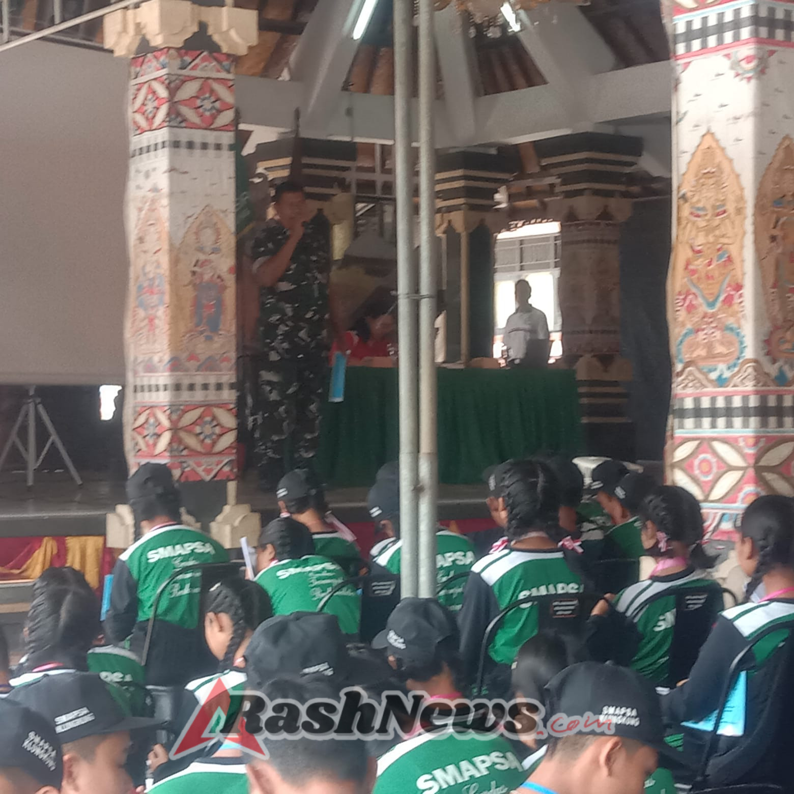 Dandim Klungkung Terjunkan Babinsa Gelar Wasbang, Cetak Generasi Cinta Tanah Air