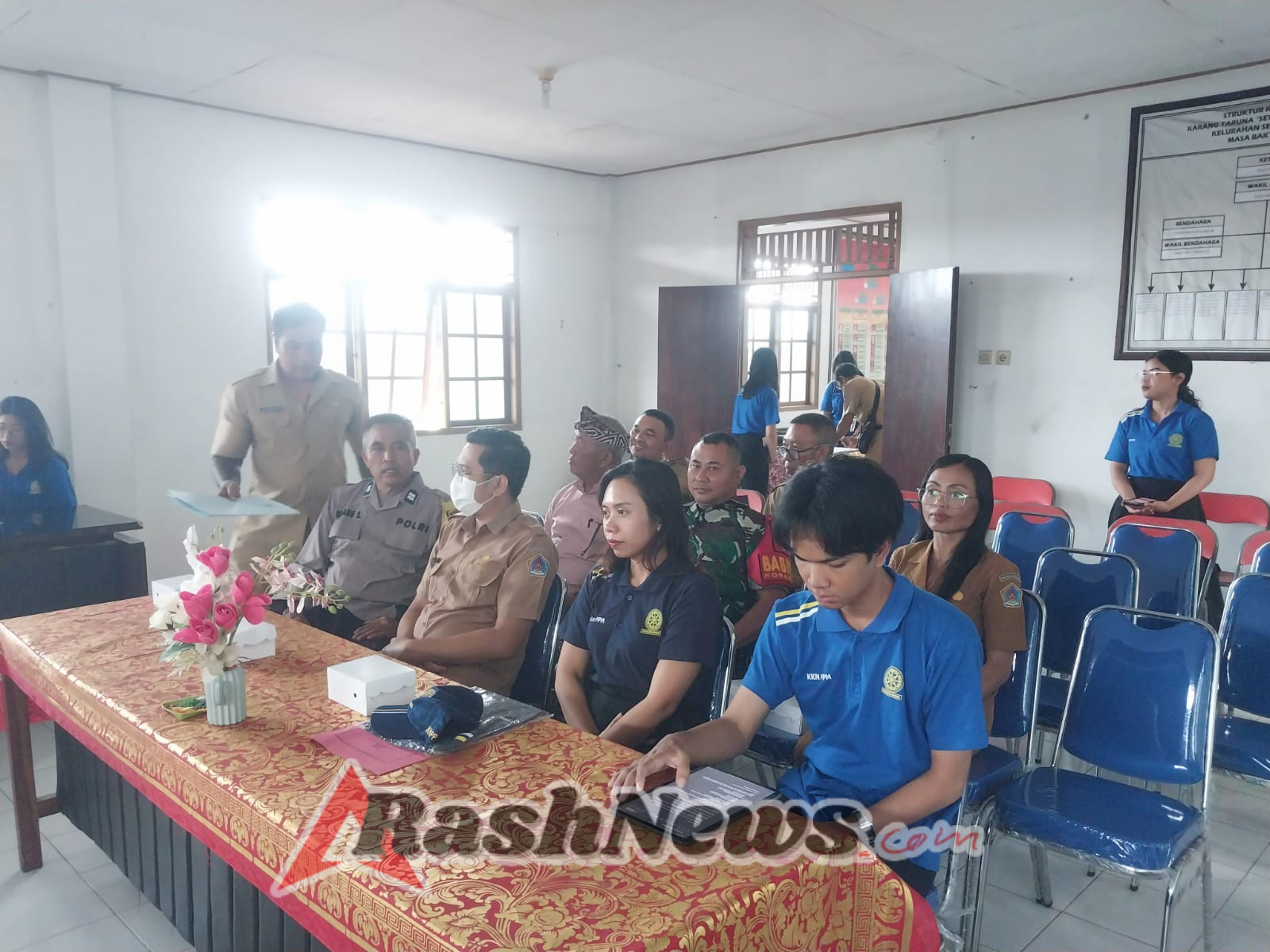 Babinsa Semarapura Klod Siap Berikan Dukungan dalam Penerimaan KKN