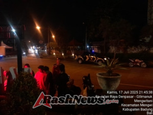 Patroli Dialogis Samapta Polsek Mengwi Imbau Masyarakat di Kawasan Patung Rama Shinta