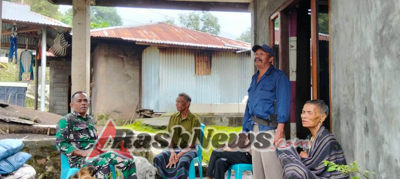 Babinsa Aktif di Tengah Masyarakat, Komsos dan Monitoring Wilayah Berjalan Lancar