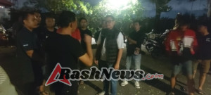 Kapolsek Kuta Tinjau Lokasi Pohon Tumbang di Lapangan Trisakti, Sejumlah Kendaraan Alami Kerusakan