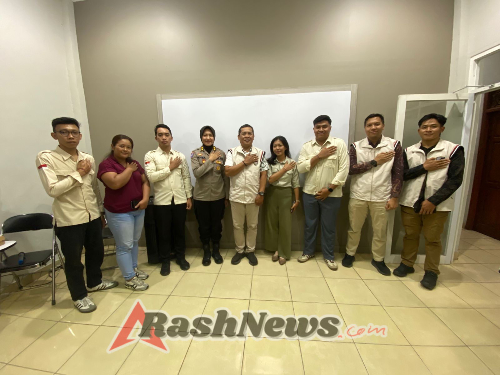 Program Minggu Kasih, Ditresiber Polda Bali bersama Ditbinmas Polda Bali*