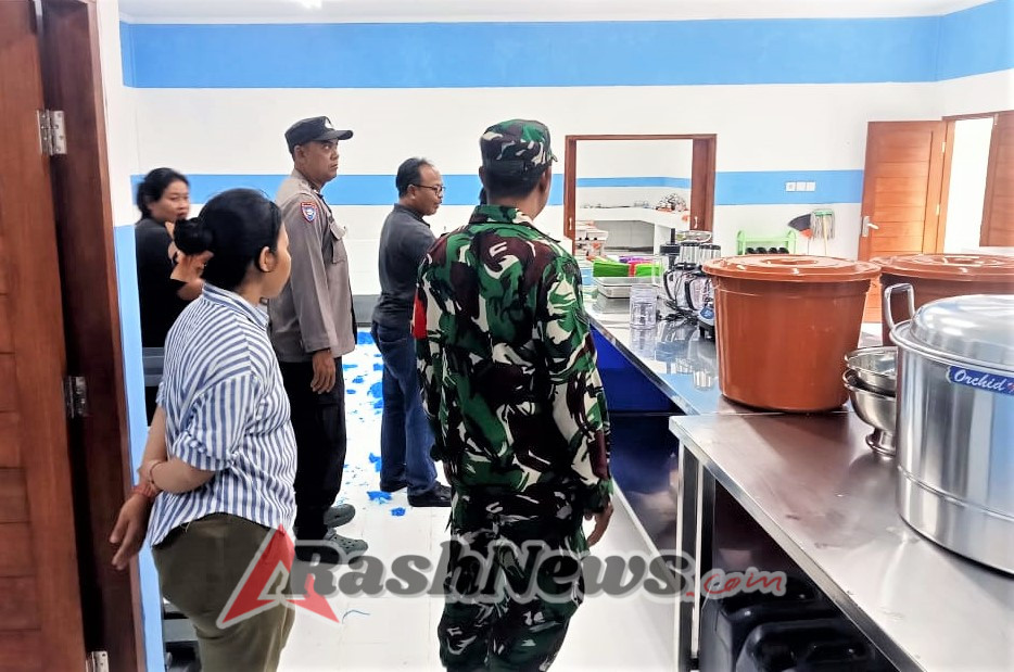 Babinsa Dampingi Survey Lapangan Yayasan Graha Sari Boga untuk MBG