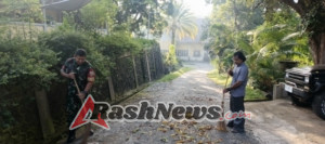 Babinsa Ende Gelar Karya Bakti di Situs Serambi Soekarno, Jaga Warisan Sejarah Bangsa