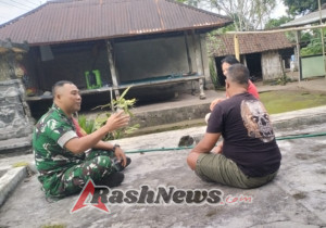 Babinsa Aktif Lakukan Komsos dan Anjangsana, Wujud Kepedulian Terhadap Lingkungan