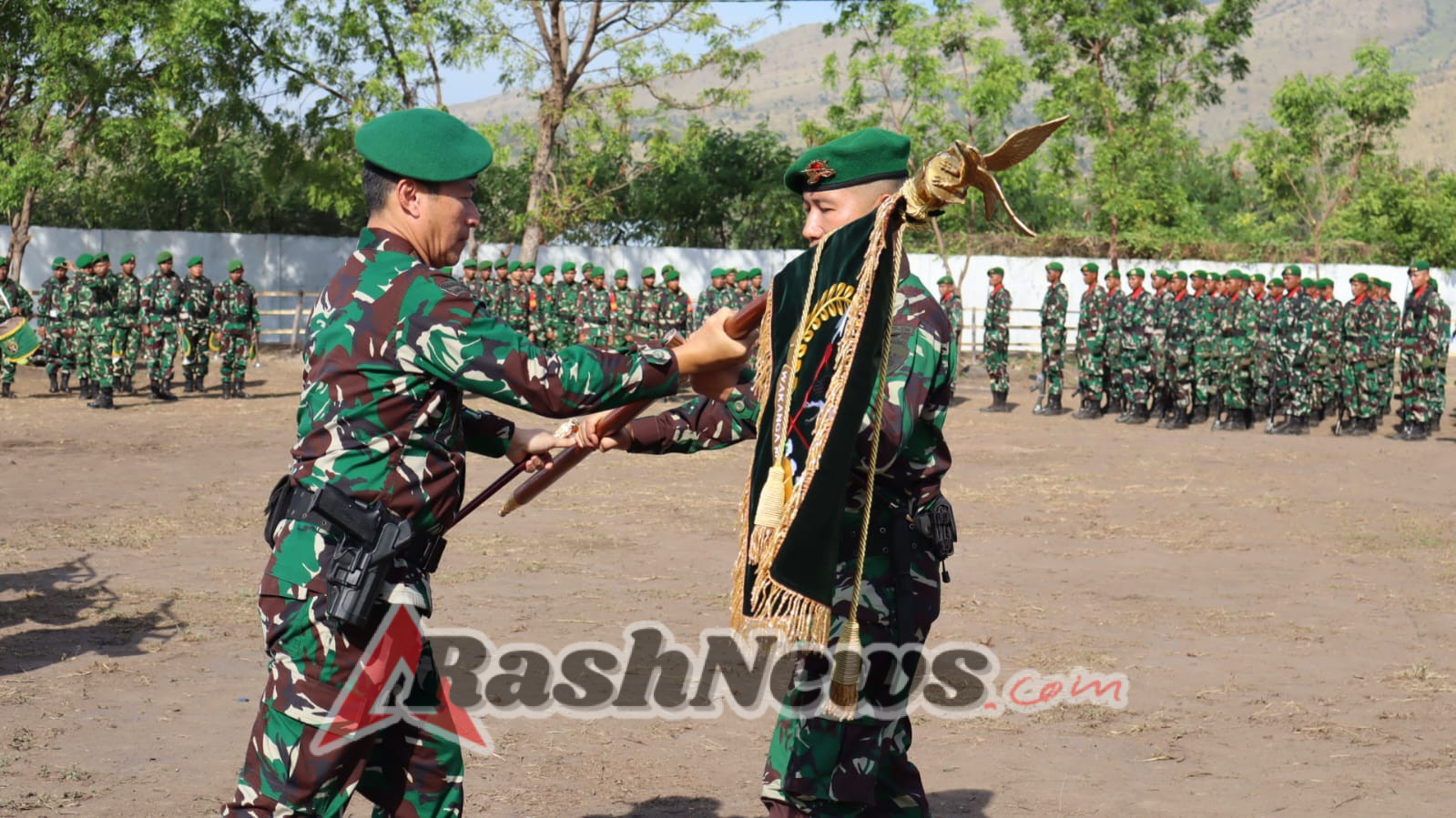 Pererat Hubungan Komando, Pangdam IX/Udayana Kunjungi MA Yon TP/834 WM