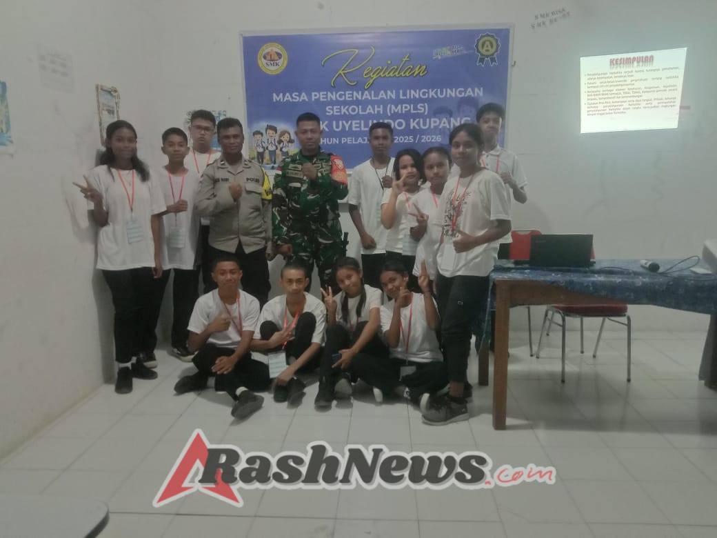 Babinsa dan Bhabinkamtibmas Sosialisasi Bahaya Narkoba kepada Pelajar