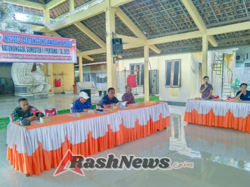 Babinsa Batununggul Hadiri Musyawarah Desa, Wujud Dukungan Progja Pemdes