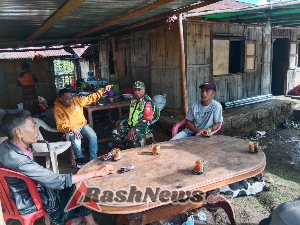 Babinsa Ende Hadir di Tengah Masyarakat, Wujudkan Rasa Aman dan Nyaman