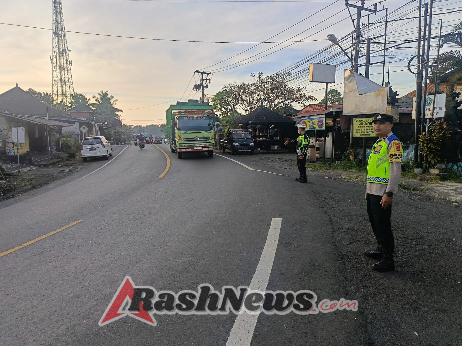 Polsek Seltim Intensifkan Strong Point Pagi di Simpang TAC Megati