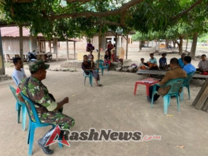Babinsa Koramil 1602-04/Maurole Aktif Dengarkan Aspirasi Masyarakat