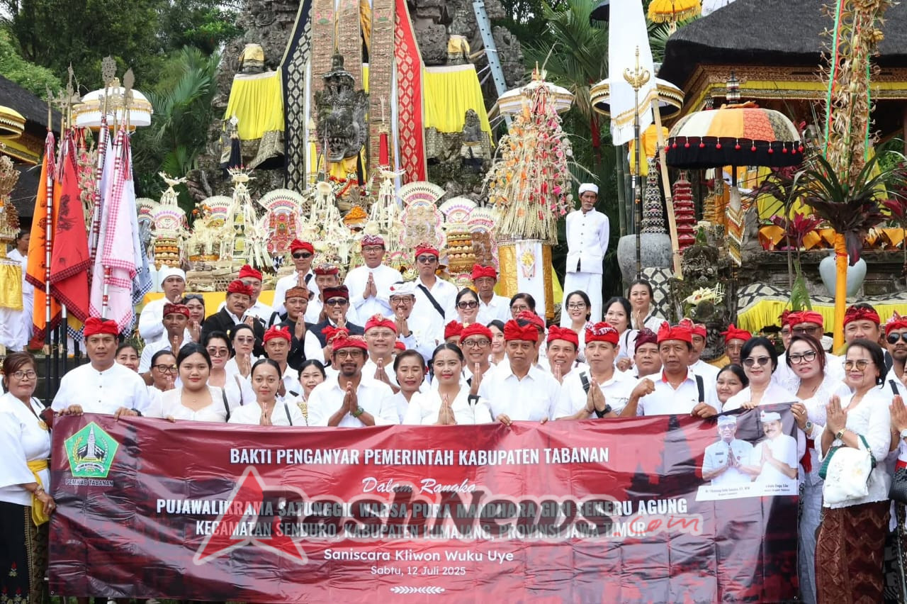 Bupati Sanjaya: Kegiatan Ngayarin Cerminkan Nilai Tri Hita Karana dan Spirit Kebersamaan