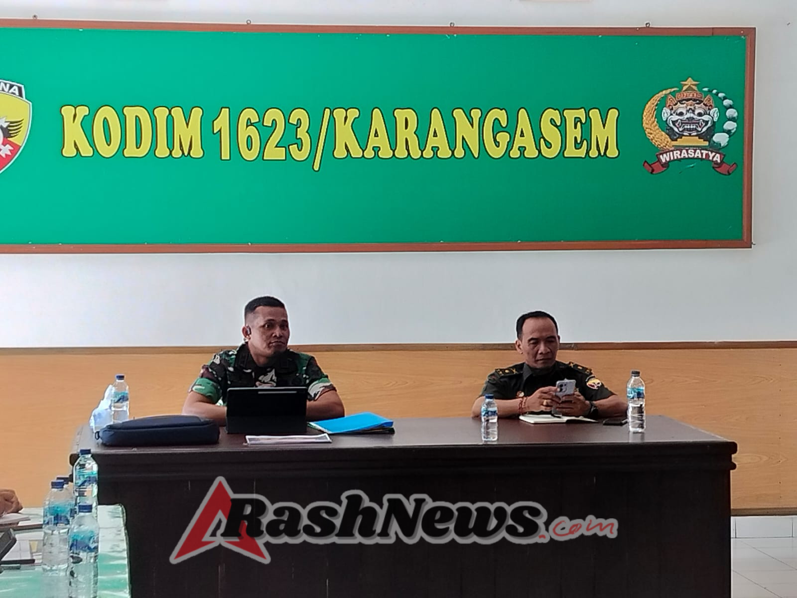 Dandim 1623/Karangasem Pimpin Rapat Koordinasi Lomba Beleganjur untuk Lestarikan Budaya Bali