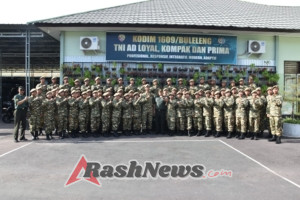 Kodim 1609/Buleleng Sambut SPPI Batch 3 dan Kenalkan Posko Pendampingan