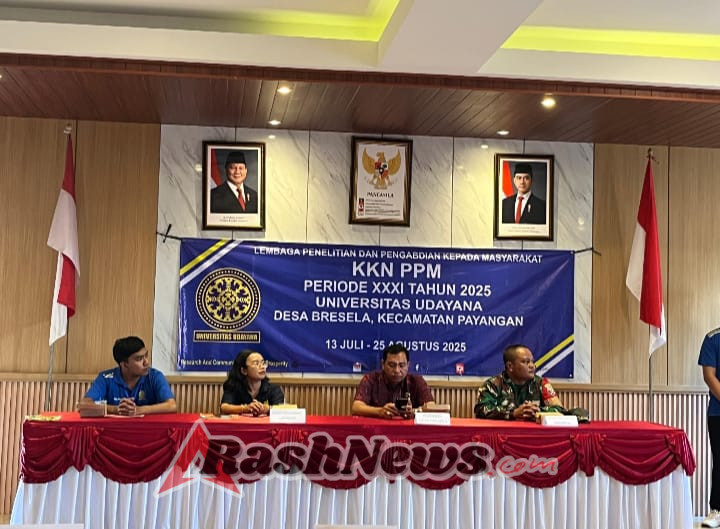 Babinsa Bresela Hadiri Pembukaan KKN Unud, Dorong Mahasiswa Berkontribusi untuk Desa